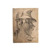 Der Hobbit Kunstdruck Portrait of Gandalf the Grey 21 x...