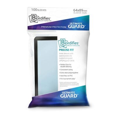 Ultimate Guard Bordifies Precise-Fit Sleeves Standard...
