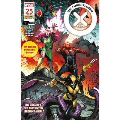 Die furchtlosen X-Men 01 (mit Panorama-Poster)
