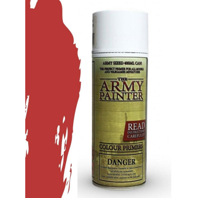 The Army Painter: Color Primer, Pure Red 400 ml