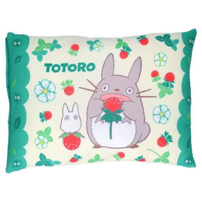Mein Nachbar Totoro Kissen Totoro & Strawberries 28 x 39 cm