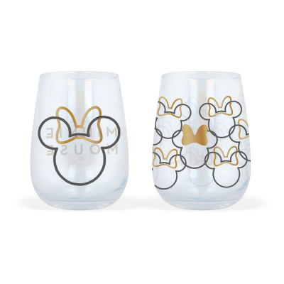 Disney Crystal Gläser 2er-Pack Minnie Mouse
