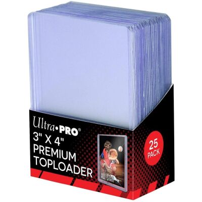 UP Topload 3 x 4 Premium Clear (25)