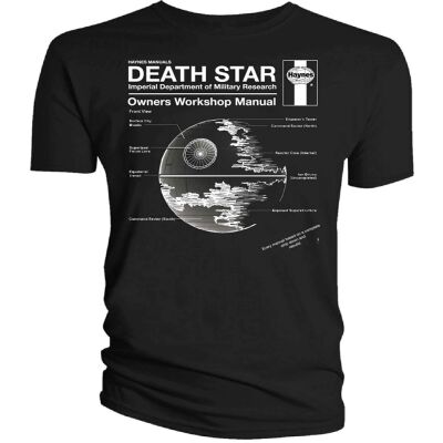 T-Shirt - Haynes, Death Star Manual
