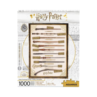 Harry Potter Puzzle Zauberstäbe (1.000 Teile)