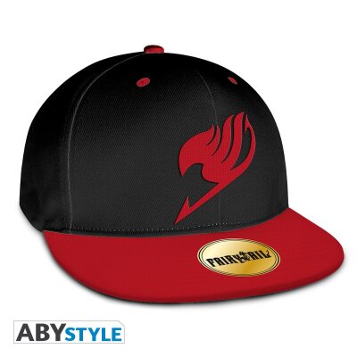 Fairy Tail Snapback Cap Emblem Black&Red