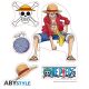 One Piece Stickers Luffy & Law 16 x 11 cm (2 Sheets)