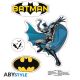 DC Comics Sticker Batman und Logo 16 x 11 cm (2 Bögen)