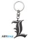 Death Note 3D Schlüsselanhänger L Symbol
