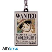 One Piece Keychain Luffy Wanted