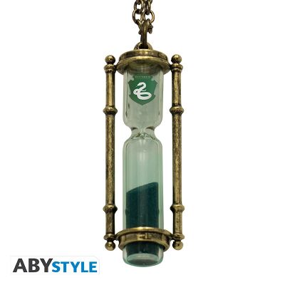 Harry Potter 3D Keychain Slytherin Hourglass