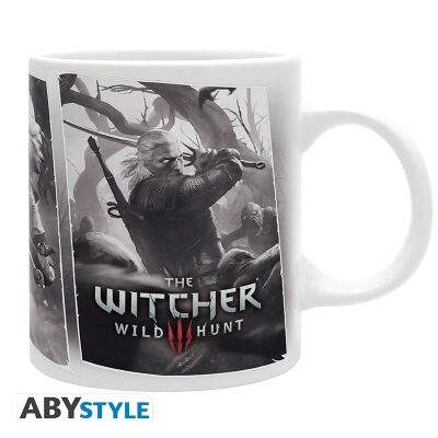 The Witcher Mug Geralt, Ciri and Yennefer