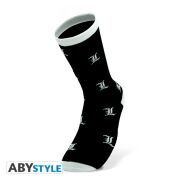 Death Note Socks "L" Black/White