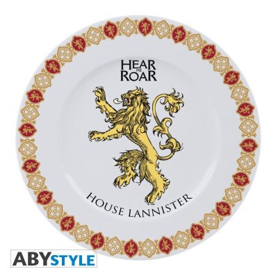 Game of Thrones Set of Plates "Houses" (4)