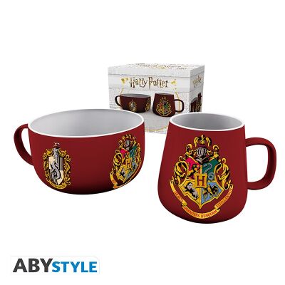 Harry Potter Frühstücks-Set Wappen