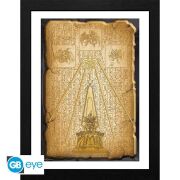 Yu-Gi-Oh! Framed Print Egyptian Tablet 30 x 40 cm