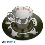Lord of the Rings Mirror mug & plate...