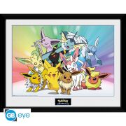Pokémon Poster im Rahmen Evoli 30 x 40 cm