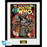 Doctor Who Poster im Rahmen Classic Villains 30 x 40 cm