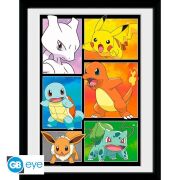 Pokémon Poster im Rahmen Comic Panel 30 x 40 cm