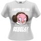 T-Shirt - Angry Birds, I Happen To Like Rebels, Ladies