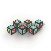 Buddy - Der Weihnachtself Würfel Set 6D6 (6)