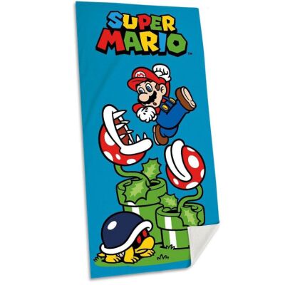 Super Mario Bros. Strandtuch aus Baumwolle