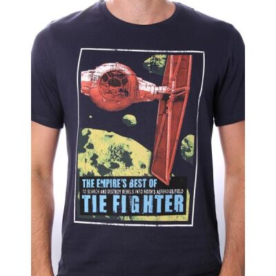 T-Shirt - TIE Fighter, Schwarz