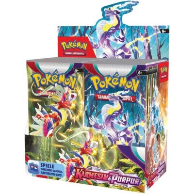 Pokemon Karmesin & Purpur Booster Display (36) (GER)