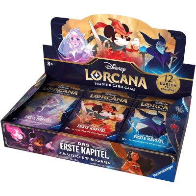 Disney Lorcana: The First Chapter Booster Display (24) (GER)