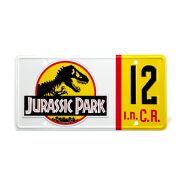 Jurassic Park Replica 1/1 Dennis Nedry License Plate