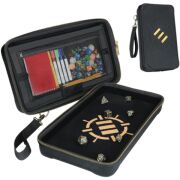 ENHANCE Tabletop RPGs 7pc DnD Metal Dice Set with Case...