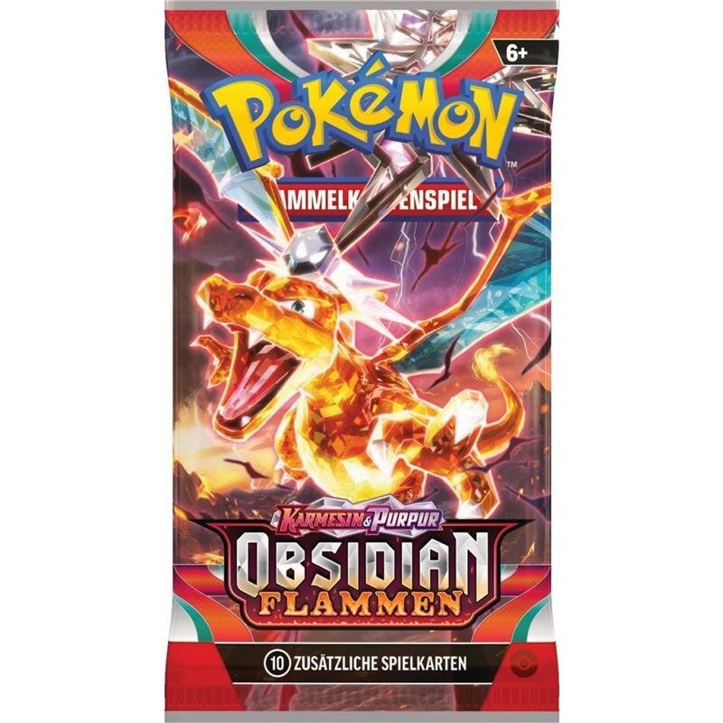 Pokemon Karmesin & Purpur 03 Obsidianflammen Booster Pack (DE)