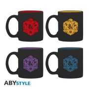 Dungeons & Dragons 4-Pack Espresso Mugs