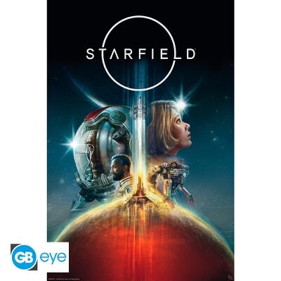 Starfield Poster Maxi "Journey Through Space" 91,5 x 61 cm