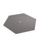 Magnetic Dice Tray Hexagonal Black & Gray XL
