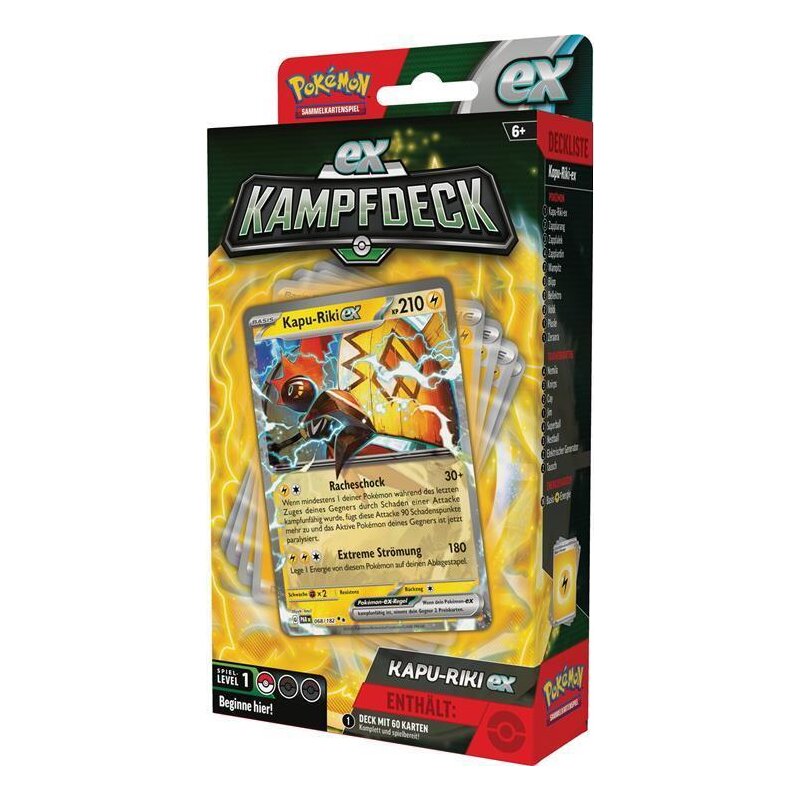 Pokémon Deluxe Battle Deck Oktober 2024 Eisenblatt/Kapu-Riki (DE) Kapu-Riki