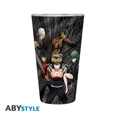 One Punch Man Glass "One against all" (large)