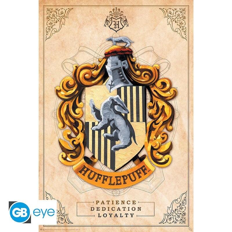 Harry Potter Maxi Poster "Hufflepuff" 91,5 x 61 cm