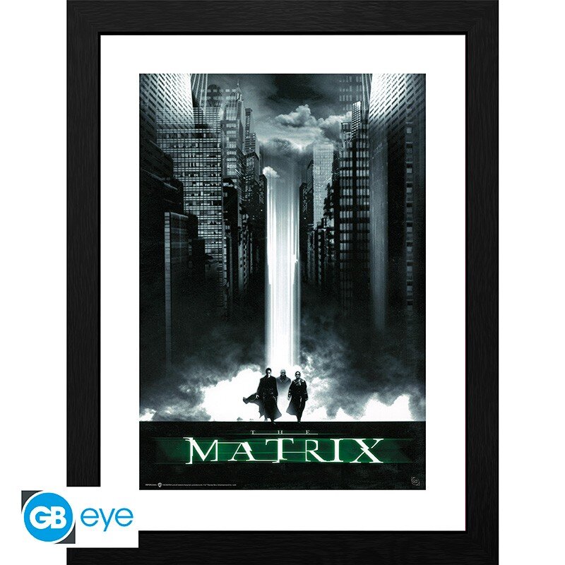 The Matrix Poster im Rahmen "Matrix" 30 x 40 cm