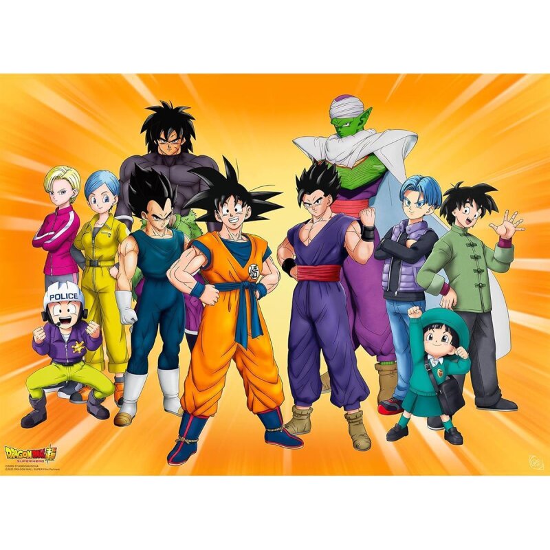 Dragon Ball Hero Chibi Poster "Gokus Group" 52 x 38 cm