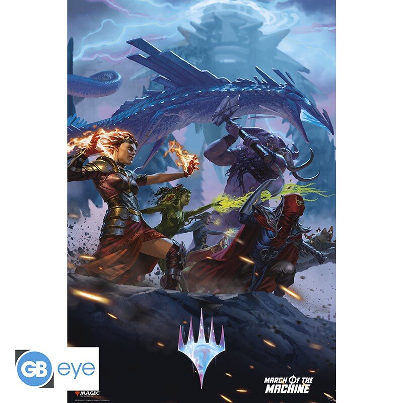 Magic: The Gathering Maxi Poster "Marsch der Maschine" 91,5 x 61 cm