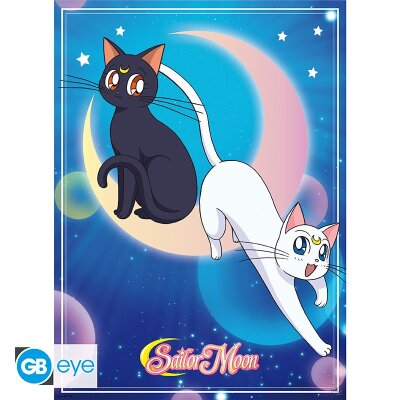 Sailor Moon Chibi Poster-Set "Sailor Moon & Cats"