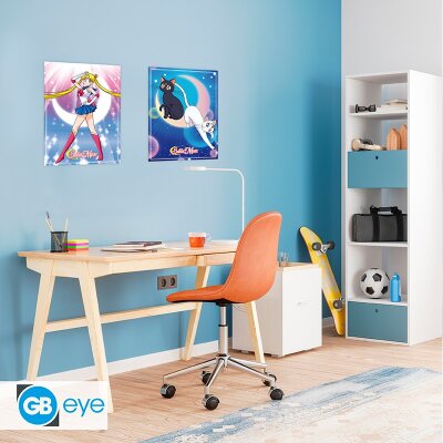 Sailor Moon Chibi Poster-Set "Sailor Moon & Cats"