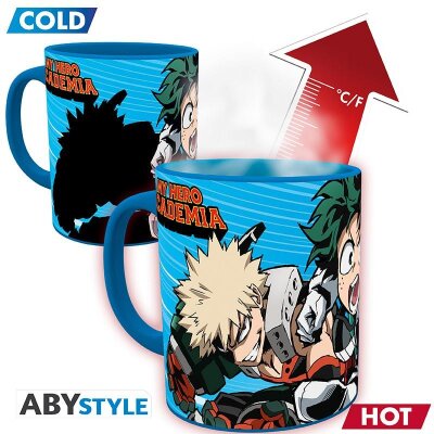 My Hero Academia Tasse mit Thermoeffekt "Heroes"