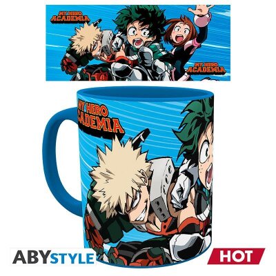 My Hero Academia Tasse mit Thermoeffekt "Heroes"