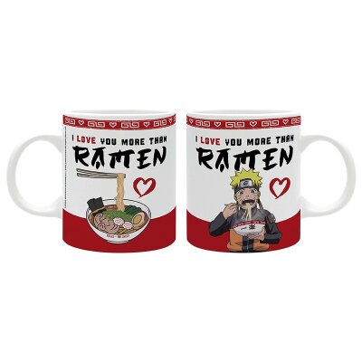Naruto Shippuden Mug "I love you more than ramen"