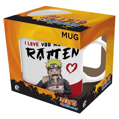 Naruto Shippuden Mug "I love you more than ramen"