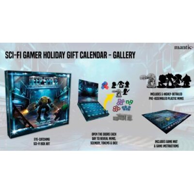 Deep Space Pest Control Brettspiel Adventkalender (EN)