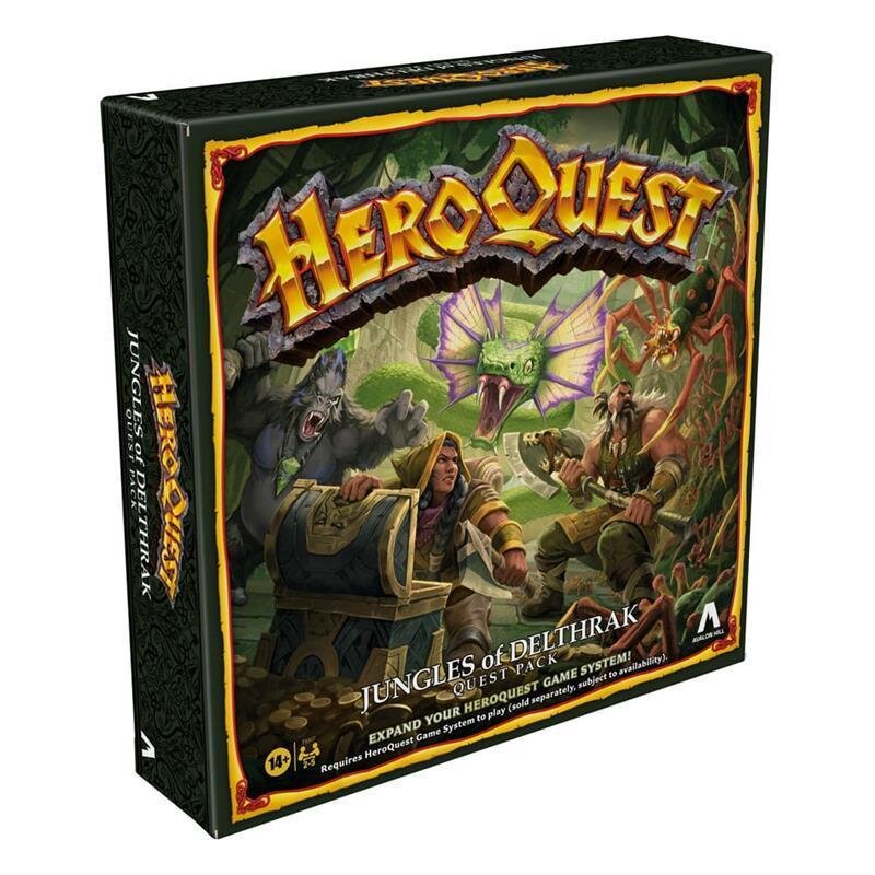 HeroQuest Brettspiel-Erweiterung Der Dschungel von Delthrak Abenteuerpack (EN)